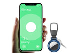 4Pcs Protective Cases for Apple Airtag Holders for Key Ring