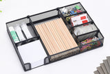 Mesh Drawer Organizer Tray with 6 Adjustable Compartments