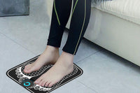 Portable EMS Reshaping Foot Massager Mat Pad for Men and Women