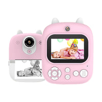 Instant Print Camera for Kids with 32GB Memory Card and 3 Rolls Print Paper