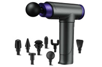 Muscle Massager Gun Deep Tissue Percussion Vibration Massager with 8 Heads