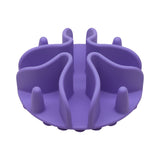 Slow Feeder Dog Bowls Insert Soft Silicone Slow Eating Puppy Food Bowl for Dogs