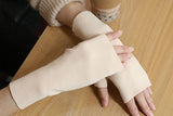 3 Pair Fingerless Warm Gloves with Thumb Hole