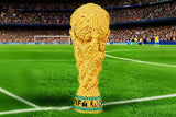 32cm 3800pcs World Cup Trophy Inspired Building Blocks FIFA World Cup Inspired Building Blocks Micro Mini Bricks
