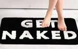 Get Naked Doormat Bath Bedroom Mat Outdoor Carpet