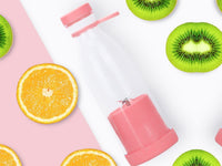 6-Blade USB Juicer – Portable Blender for Fruit & Shakes!