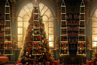 3 Meter Christmas Ladder Lights with Santa Claus