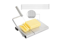 Cheese Slicer Stainless Steel Cheese Cutter with 5 Replacement-wires