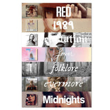 3Pcs Frameless Taylor Swift Inspired Posters