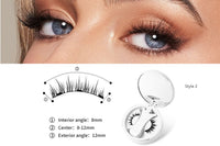 Magnetic Eyelashes Kit Reusable Glue-Free False Lashes