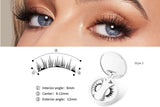Magnetic Eyelashes Kit Reusable Glue-Free False Lashes