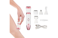 5-in-1 Rechargeable Electric Shaver with LED Display