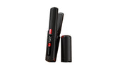 Cordless Ionic Hair Straightener Brush 2-in-1 Straightening and Curling Flat Iron