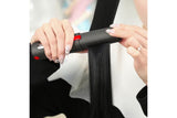 Cordless Ionic Hair Straightener Brush 2-in-1 Straightening and Curling Flat Iron