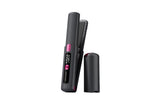 Cordless Ionic Hair Straightener Brush 2-in-1 Straightening and Curling Flat Iron