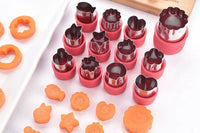 Mini Vegetable Cutter Shapes Set