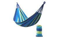 185 x 80cm Outdoor Striped Hammock