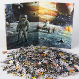 1000 Pieces Jigsaw Puzzles Space Traveler Puzzles for Adults