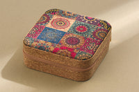 Luxury Jewelry Storage Box Earrings Rings Necklaces Organizer