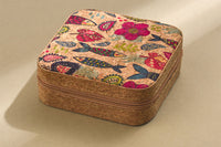 Luxury Jewelry Storage Box Earrings Rings Necklaces Organizer