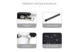 Mini Dual Pouch Wallet Wristlet Wallet for Women PU Leather  Purse