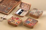 Luxury Jewelry Storage Box Earrings Rings Necklaces Organizer