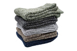 5 Pack Winter Warm Knit Socks Thick Soft Multicolor Free Size for Men and Women