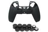 Anti-Slip Silicone Skin Case Cover 10 Grip Caps for Sony PS5 Controller Accessories