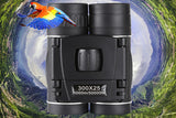 300x25 Folding Binoculars with Phone Holder