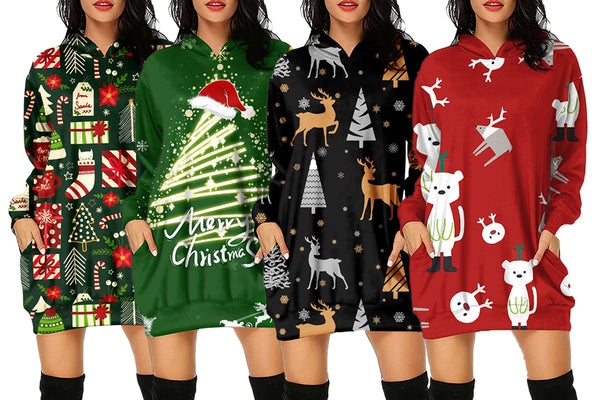 Christmas Print Sweatshirt