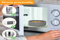 2Pcs Non-stick Air Fryer Egg Mold Silicone Egg Pancake Cup Muffins Cake Baking Mold