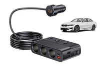 7-in-1 Cigarette Lighter Splitter QC3.0 PD 30W Charger Adapter