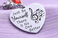 2Pcs Taylor Quotes Music Lover Keychains