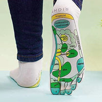 Acupressure Reflexology Socks with Acupressure Point Pen