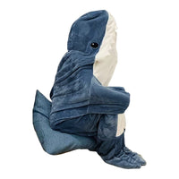 Shark Hoodie Blanket Hooded Blanket Flannel Sleeping Bag Wearable Throw Blanket