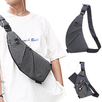 Multifunctional Anti-theft Sling Chest Bag Crossbody Bag