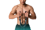 Twister Arm Exerciser Adjustable Spring Workout Bar