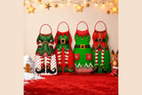 4Pcs Christmas Funny Cartoon Cooking Aprons for Kitchen