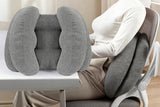 Office Chair Pillow Home Sofa Backrest Lumbar Support Cushion