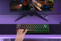 Mini Gaming Keyboard and Mouse Combo Wired K68 RGB Streamer