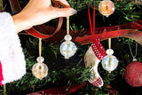 12pcs Crystal Glass Sun Catcher Christmas Tree Decor Balls