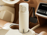 500ML Leakproof Dual Function Lid Insulated Water Bottle with Straw Stainless Steel Thermos
