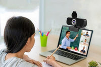 1080P USB Webcam with Auto Focus Built in Mic and Privacy Cover
