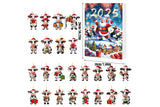 2025 Christmas Cow Advent Calendar Blind Box