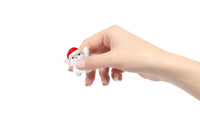 Christmas 24 Days Countdown Advent Calendar with Rubber Toys