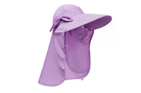 Women's Sun Hat – Detachable Face Mask & Neck Flap Visor!