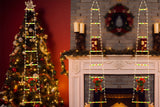 3 Meter Christmas Ladder Lights with Santa Claus
