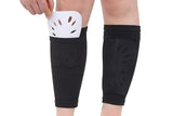 Football Shin Guards Lightweight and Breathable Shin Guard Sleeves for Adults