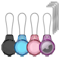 Protective Case with Wire Cable Compatible with Apple AirTags