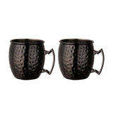 2Pcs 18oz Stainless Steel Moscow Mule Mugs